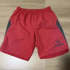 【美品】ハーフパンツ ゲームパンツ Lサイズ レッド メッシュのサムネイル