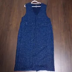 HK WORKS LONDON N ツイードワンピース