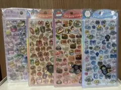 新品未使用　うるちゅるポップシール　オリジナル4枚セット
