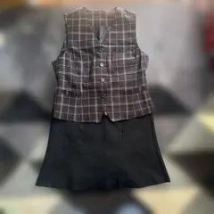 事務服ベスト・スカートセット