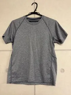 GU グレー Tシャツ ラグランスリーブ