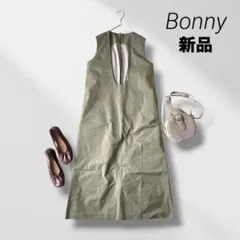 【新品】Bonny ボニー　ジャンパースカート　ワンピース　韓国セレ　カーキ