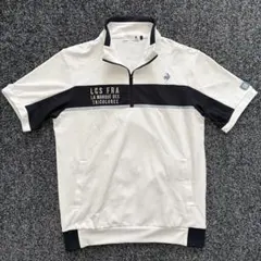 ルコックスポルティフ　ハーフジップ　半袖　カットソー　トレーナー　サイズL