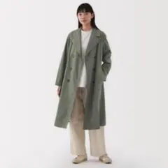 無印良品 トレンチコート カーキ サイズXS