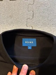 BEAMS 黒 長袖カットソー ロンTのサムネイル