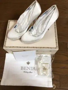 BENIR ウエディングシューズ　23.5 結婚式