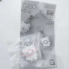 サンリオ めじるしアクセサリー ふわふわスノー マイメロディー　ガチャ