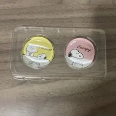 スヌーピー　ガラス製　箸置き　２点セット　SNOOPY