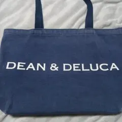 DEAN & DELUCA ネイビー トートバッグ