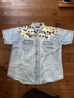 Faded Glory ミッキー デニムシャツ XLのサムネイル