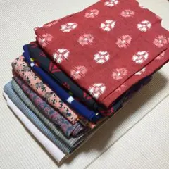3810 ウール着物おまとめ8着！リメイク•お稽古用など☆