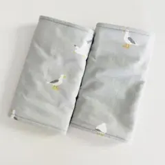 ハンドメイド 抱っこ紐よだれカバー Gull かもめ コットン100% エルゴ