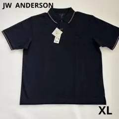【新品】JW ANDERSON ×ユニクロ　ドライカノコポロシャツ XLネイビー