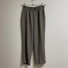 イージーパンツ　ウエストゴム ポケット付き　ラフ　ポリエステル100%