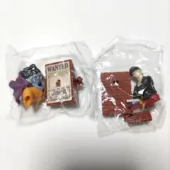 ワンピース チョコサプ 手配書「ゾロ」「ジンベイ」