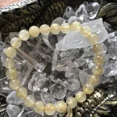 タイチンルチルクォーツのブレスレット②