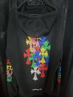 CHROME HEARTS マルチカラー クロス パーカー Lのサムネイル