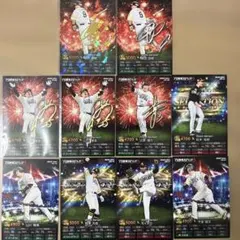 プロ野球スピリッツＡ　プロ野球チップス　柳田悠岐 金箔サイン入り　他山川キラ