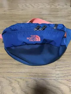 THE NORTH FACE ボディバッグ ネイビー ピンクNM71904 美品