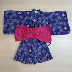branshes ブランシェス　浴衣　セパレート　90㎝　花柄