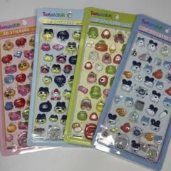 【4つセット】たまごっち ボンボンドロップシール シール