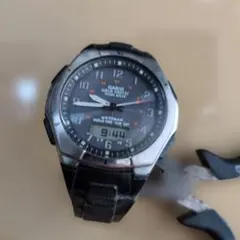 稼働品.CASIO WAVE CEPTOR WR100M ラバーベルトのサムネイル