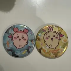 ちいかわ 缶バッジ Chiikawa Park 2個セット
