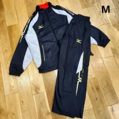 美品✨ミズノ ブレスサーモ ウィンドブレーカー セットアップ M　刺繍 上下