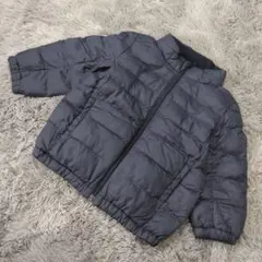 b712 UNIQLOBABY ユニクロベビー【90】中綿ジャケット ネイビー