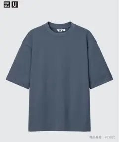 UNIQLO U ダークブルー Tシャツ