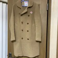 ダントン　DANTON ウールモッサ ダブルロングコート 36のサムネイル