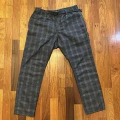 グラミチ ロングパンツ　ブラックチェックのサムネイル