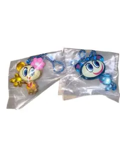 ANGEL BLUE エンジェルブルー　とうめいマスコット　2点セット