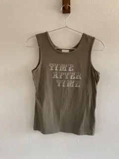 レディース　タンクトップ オリーブグリーン