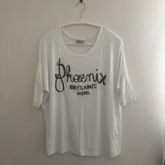 DIESEL ロゴプリント ドルマンTシャツ ホワイト
