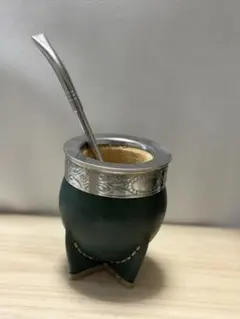 マテ茶器 マテ壺 金属装飾付きLUXURY SALE - メルカリ