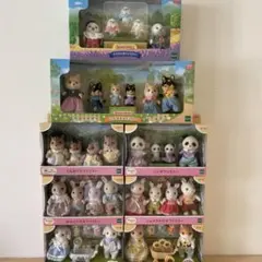 新品シルバニアファミリー人形セット