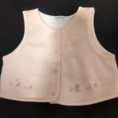 familiar ベビーベスト 70cm ピンク
