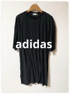 ☘️T22876☘️adidas リブ 半袖 Tシャツワンピース チュニック Sのサムネイル