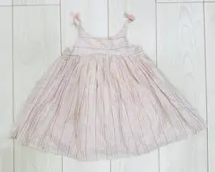 baby GAP ストライプ柄 ピンク　ワンピース　ブルマセット　90㎝のサムネイル