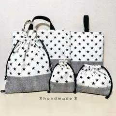 021.入園入学5点セット／裏地付きで丈夫☆