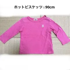 スペシャル価格☆MIKIHOUSE HOTBISCUITS 長袖90センチ