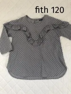 fith フィス　120 ブラウス　フリル