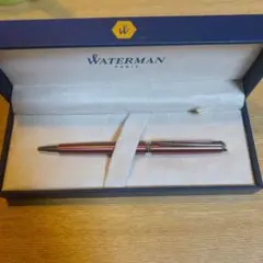 WATERMAN シルバーボールペン 専用ケース付き - メルカリ