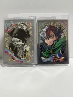 僕のヒーローアカデミア バブミラー風アクリルステッカー 轟焦凍 2つセット