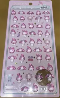 ボンボンドロップシールミニ マイメロディ