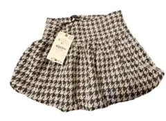 ZARA 千鳥格子柄バルーンスカート　Sサイズ