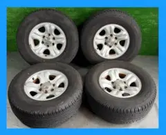 (M048)トヨタ 215系 ハイラックスサーフ 純正ホイール タイヤ４本 M048)トヨタ 215系 ハイラックスサーフ 純正ホイール タイヤ4本