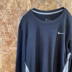 AE9859 NIKE ナイキ 長袖Tシャツ ブラック レディース L ポス