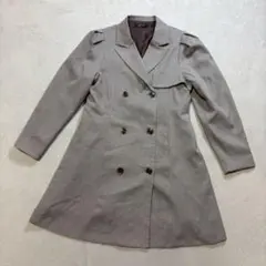 one way ピークドフレアワンピース スプリングコート 2way Fサイズ